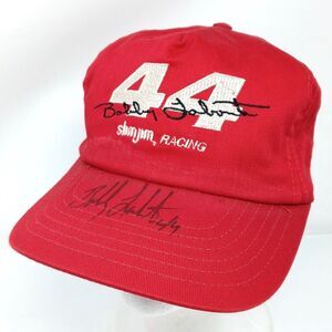 SIGNED Bobby Labonte #44 Slim Jim Racing Made in USA Snapback Hat Autographed